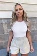 Summer Tight Fitting Sleeveless Ribbed Swimsuit Women's Clothing Jumpsuits Rompers Popular_ecoleips.com