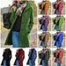 Women's Retro Woolen Coat Medium Length Solid Color Autumn Winter Clothing Relaxed Everyday Wear Comfortable Feshion_ecoleips.com