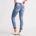 Women's Slim Fit Jeans European And American Style Versatile Embroidered Skinny Pants_ecoleips.com