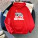 early Long-sleeved Hooded Sweatshirt Women's Jacket, 2025 New Spring Style, Loose-fitting Top For Women_ecoleips.com