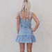 K New Temperament Commuting Fashionable Camisole Spicy Girl Denim Women's Dress_ecoleips.com