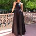 Vacation For Women Summer Design Backless Tie Beach French Style Elegant Strap Dress_ecoleips.com