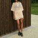 Women's Clothing Spring And Summer Women's Sports Casual Suits New Knitted Shirt Shorts Two Piece Suit_ecoleips.com