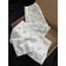 Floral Print High-Waist Wide-Leg Jeans – Summer Lightweight Denim Pants With Flowy Fit (White, S-Xl)_ecoleips.com