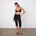 Women's Slim Fit 7/8 Pants Casual Elastic Waist Bubble Fabric Fashion Pants European American Style Spring Autumn Summer_ecoleips.com