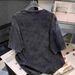 Summer Style Short Women's T-Shirt Washed Vintage Heavy Cotton Plus Size Ins Trend European And American High Street_ecoleips.com