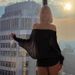 Women's Off Shoulder Loose Fit Batwing Sleeve Bodycon Mini Dress – Solid Color Casual Street Style Short Gown_ecoleips.com