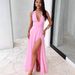 2025 New European And American Fashion Trade Women's Waist-Cinching Adjustable Strap Dress_ecoleips.com