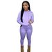 Women's Fleece Lined Hooded Tracksuit Set Soft Warm Two Piece Outfit for Fall Winter 15 Colors Available_ecoleips.com