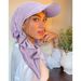 Women's Clothing New Multi Color Casual Fashion Baseball Cap Tattered Cloth Arc Hat Muslim Ladies Headscarf Hat_ecoleips.com