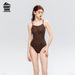 One Piece Swimsuit For Women New Professional Sports Racing Swimming Pool Hot Spring Triangle Quick Drying Anti Chlorine_ecoleips.com