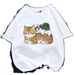 Summer European And American Cross-border Foreign Trade Wholesale T-shirts, Round-neck Casual Plus-size Loose_ecoleips.com