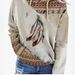 Independent Station Foreign Trade Top 2026 Autumn Winter New European And American Women's Western Ethnic Style Printed_ecoleips.com