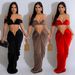 Women's Clothing fashion women's solid color sexy tube top pleated skirt two-piece set_ecoleips.com