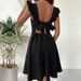 Women's 2026 New Idyllic Suspender Sweet Temperament Commuter Vacation Beach Dress_ecoleips.com