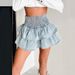 Women's Clothing Pure Sexy Style Denim Skirt For Women Pleated Midi Design Fashion_ecoleips.com