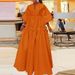 2026 Summer European And American Foreign Trade New Women's Bestseller V-neck Party Loose Long Dress_ecoleips.com