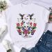 Cross-border Plus-size Harajuku Style Fashion New Product Eiffel Tower Women's Summer T-shirt_ecoleips.com