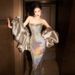 Mermaid Evening Gown Sophisticated And Elegant Strapless Women's Wedding Dress Perfect for Banquet Hosts And Toasting_ecoleips.com