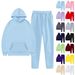 "Women's Cozy Fleece-Lined Hoodie & Jogger Set – Winter-Ready Comfort With Pockets & Stylish Fit"_ecoleips.com