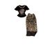 Pure Desire Style American Hot Girl Women Summer New Portrait T-shirt Leopard Print Skirt Two-piece Set_ecoleips.com