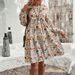 Aria Basics Aria Basics Cross-border European And American Women's Fashion Foreign Trade 2025 New French Elegant Style Printed Lantern_ecoleips.com