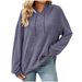 Aria Basics European And American Cross-Border Trade 2025 Autumn Winter New Solid Color Long Sleeve Hooded Ribbed Brushed_ecoleips.com