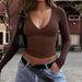 Diyun Cross-Border European And American Y2K Hot Girl Style Slim-Fit Long-Sleeve Tank Top T-Shirt Women's Clothing 2025_ecoleips.com