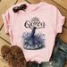 European And American Cross-border Foreign Trade Women's Fashion Urban Girl Round-neck Printed Short-sleeve T-shirt Top_ecoleips.com
