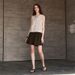 Aria Basics Summer Pure Linen For Women, French-style Relaxed Niche V-neck Sleeveless Top, European And American Casual Old Money_ecoleips.com