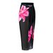 Women's Quick Drying Breathable Beach Dress Floral Print Sun Protection Cover up Skirt Cross Border Swimsuit European American Style_ecoleips.com