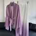 Women's Clothing Pleated Solid Color Butterfly Sleeve Top Gradient Skirt Two Piece Suit Fashionable Cardigan Temperament Spring And Autumn_ecoleips.com