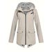 Best-Seller Women's Lightweight Windbreaker Jacket – Hooded Zippered Outdoor Coat (S/M/L/XL/XXL, White/Black/Gray/Burgundy/Navy/Brown/Teal/Beige)_ecoleips.com
