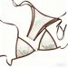 Sexy Solid Color Bikini Set With Removable Soft Pads, Halter Top & High-Waisted Bottoms For Women, Swimsuit Beachwear_ecoleips.com