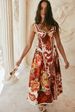 Summer Halter Neck Patchwork Digital Print Dress Style Mid Length Fashion 26 Year Old Women's Clothing_ecoleips.com