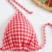 Women's Clothing Sexy Two Piece Vacation Women's Printed Tie Bikini Suit_ecoleips.com