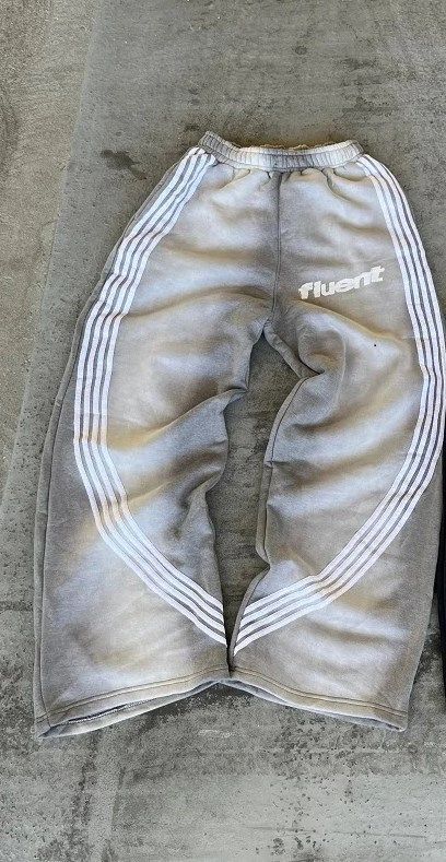 New European And American Women's Fashion Trend Streetwear Loose Sweatpants with Letter Print Brand Personality Couple Trousers 2025_ecoleips.com