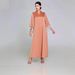 Muslim Dress Women Ethnic Tassel-Sleeve Long Robe – Modest Dubai Abaya Dress With Flowing Silhouette_ecoleips.com