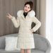 Women's Clothing Oversized Faux Fur Hooded Parka – Winter Trench Coat With Waist Tie (6 Colors, Sizes M-XXXL)_ecoleips.com