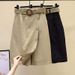 Women's Cotton Casual Skort With Elastic Waist - Flowy Wide-Leg Shorts For A Chic And Comfortable Look_ecoleips.com