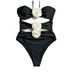 Women's Clothing New Sexy One Piece Solid Color Flower Bikini Ins Style Holiday Beach Ladies Swimsuit Bikini_ecoleips.com