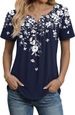 ZEAGOO Womens Summer Tops 2026 Short Sleeve Shirts V Neck Pleated Tunic Tops Work Blouses Business Casual Outfits S-3XL_ecoleips.com
