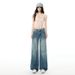 2026 Spring Low-Waist Washed Loose Straight American Retro Jeans For Women, Winter Casual Pants_ecoleips.com