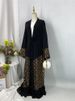 High Quality Nida Muslim Abaya Islamic Holiday Dress Sequin Prayer Clothes Women Eid Moroccan Caftan Modest Ramadan Dubai Robe_ecoleips.com