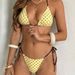 Women's Push up Bikini Set Small Bust 2 Piece Beach Swimwear European American Style Hot Spring Vacation Sexy Wire Free Polyester Nylon_ecoleips.com