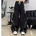 Women's Stylish Retro Cargo Pants Set With Unique Drawstring Short Sleeve Top Striped Summer Theme_ecoleips.com