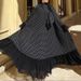 Women's Clothing Autumn And Winter New Women's Polka Dot Long Sleeved Loose With Headscarf Fashion Dress_ecoleips.com