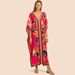 K European And American Positioning: Printed Vacation Beach Skirt, Loose Seaside Long Skirt, Bikini Sun Protection Shirt_ecoleips.com