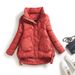Export Foreign Trade European Station Down Jacket 2021 New Korean Version Slim Cotton Coat Winter Thickened Outerwear_ecoleips.com