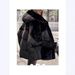 Women's Loose Fit Patchwork Down Cotton Coat - Street Fashion Winter Jacket Warm & Stylish, S-XXXL (Black, Beige, Gray, Dark Khaki)_ecoleips.com